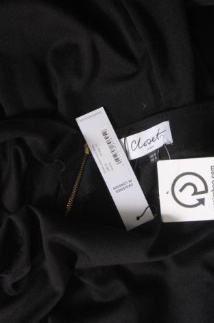 Φόρεμα Closet London, Μέγεθος M, Χρώμα Μαύρο, Τιμή 85,17 €