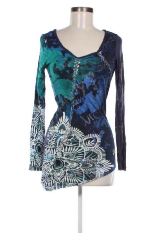 Дамска блуза Desigual, Размер S, Цвят Многоцветен, Цена 85,01 лв.