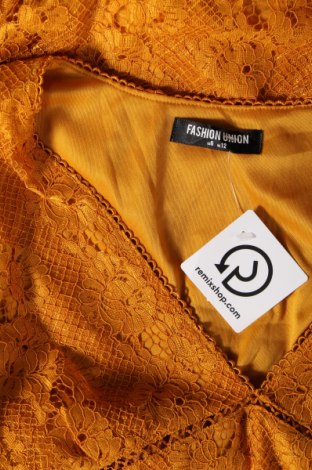 Šaty  Fashion Union, Velikost M, Barva Žlutá, Cena  287,00 Kč