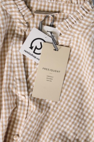 Kleid Free Quent, Größe XL, Farbe Beige, Preis € 26,72
