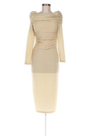 Φόρεμα Gina Tricot, Μέγεθος M, Χρώμα Χρυσαφί, Τιμή 23,51 €