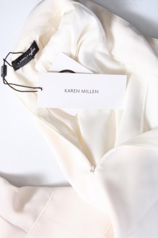 Рокля Karen Millen, Размер M, Цвят Екрю, Цена 275,76 лв.