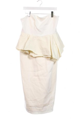 Kleid Karen Millen, Größe L, Farbe Weiß, Preis 22,19 €