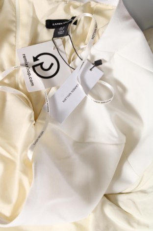 Kleid Karen Millen, Größe M, Farbe Weiß, Preis 22,19 €