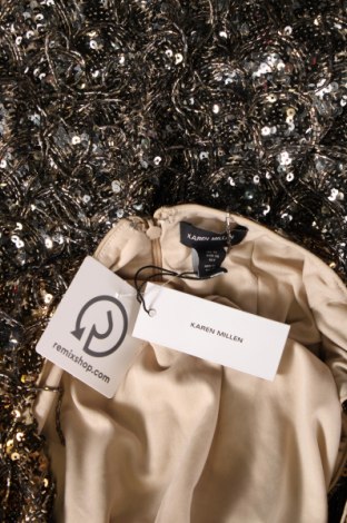 Kleid Karen Millen, Größe M, Farbe Golden, Preis 197,42 €