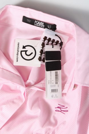 Рокля Karl Lagerfeld, Размер L, Цвят Розов, Цена 369,57 лв.