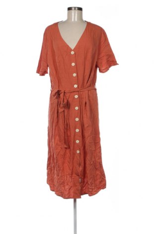 Kleid Kiabi, Größe XXL, Farbe Orange, Preis 19,21 €
