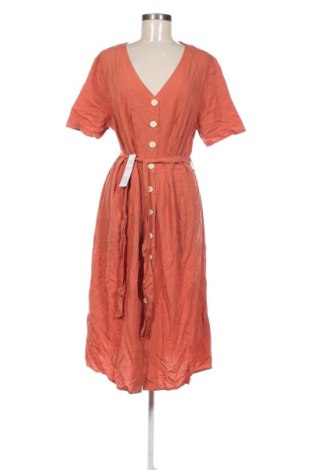 Kleid Kiabi, Größe XL, Farbe Orange, Preis 32,01 €