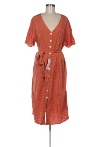 Kleid Kiabi, Größe XXL, Farbe Orange, Preis 19,21 €