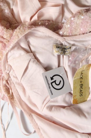 Sukienka Lace & Beads, Rozmiar S, Kolor Różowy, Cena 373,16 zł