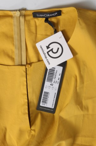 Φόρεμα Luisa Cerano, Μέγεθος L, Χρώμα Κίτρινο, Τιμή 76,68 €