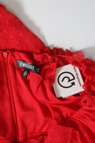 Šaty  Missguided, Velikost XS, Barva Červená, Cena  324,00 Kč