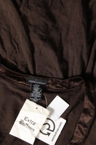 Kleid Moda International, Größe L, Farbe Braun, Preis € 19,21