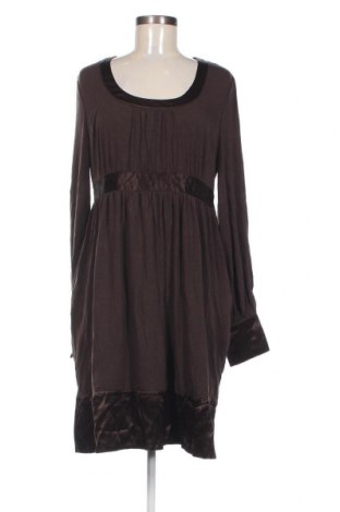 Kleid Moda International, Größe L, Farbe Braun, Preis 19,21 €