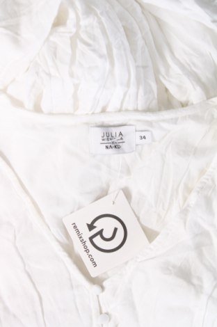 Šaty  NA-KD, Velikost XS, Barva Bílá, Cena  765,00 Kč
