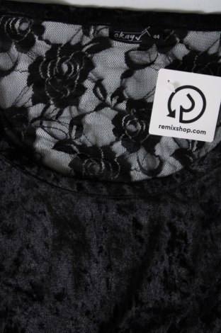 Kleid Okay, Größe L, Farbe Schwarz, Preis 4,24 €