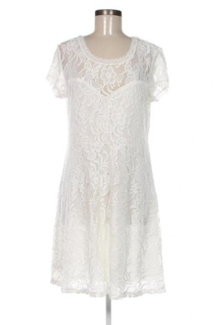 Kleid Page One, Größe L, Farbe Weiß, Preis 20,18 €