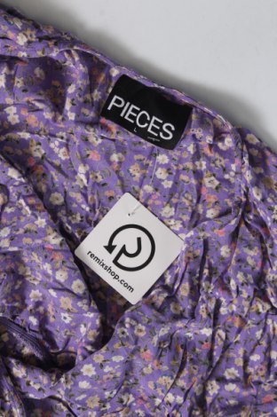 Kleid Pieces, Größe L, Farbe Lila, Preis 9,52 €