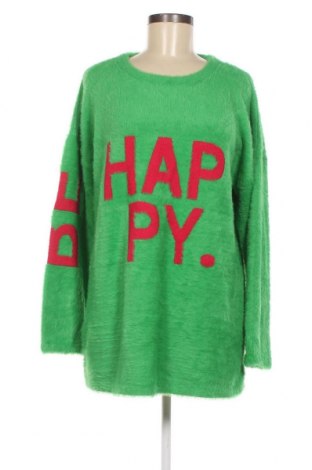 Дамски пуловер Rainbow, Размер S, Цвят Зелен, Цена 13,05 лв.