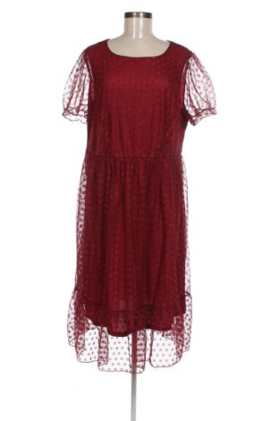 Φόρεμα SHEIN, Μέγεθος 3XL, Χρώμα Κόκκινο, Τιμή 17,94 €
