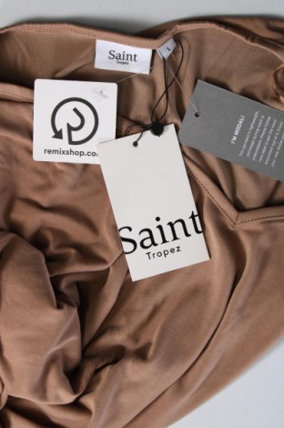 Φόρεμα Saint Tropez, Μέγεθος S, Χρώμα  Μπέζ, Τιμή 18,40 €