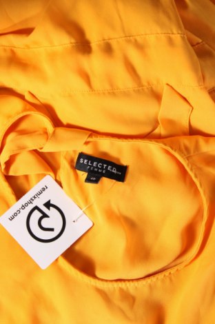 Kleid Selected Femme, Größe M, Farbe Gelb, Preis 9,49 €