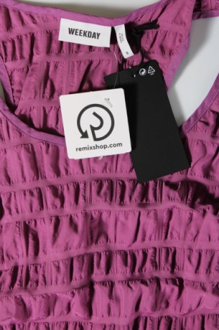 Šaty  Weekday, Velikost S, Barva Růžová, Cena  335,00 Kč