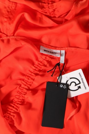 Šaty  Weekday, Velikost L, Barva Červená, Cena  532,00 Kč