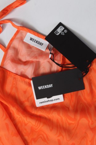 Kleid Weekday, Größe XS, Farbe Orange, Preis 11,13 €