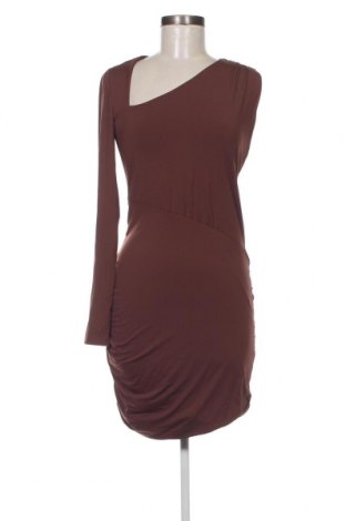Kleid Zara, Größe L, Farbe Braun, Preis 14,79 €
