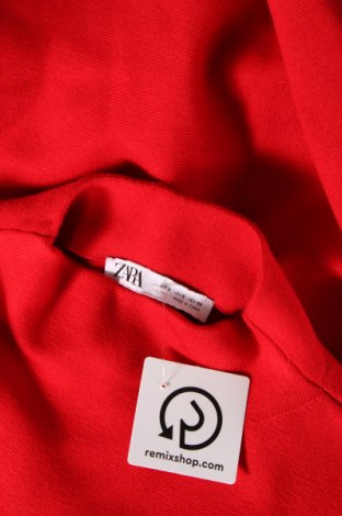 Рокля Zara, Размер S, Цвят Червен, Цена 24,00 лв.