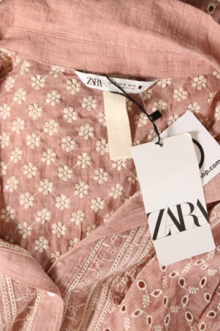 Рокля Zara, Размер XL, Цвят Розов, Цена 72,00 лв.
