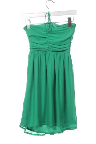 Рокля Zara Trafaluc, Размер XS, Цвят Зелен, Цена 29,00 лв.