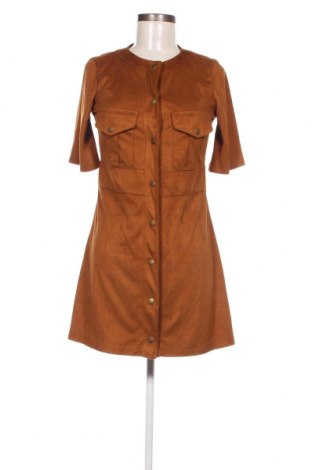 Kleid Zara Trafaluc, Größe S, Farbe Braun, Preis 4,85 €