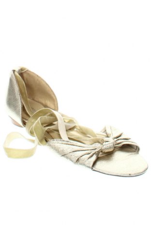Sandalen, Größe 37, Farbe Golden, Preis 23,10 €