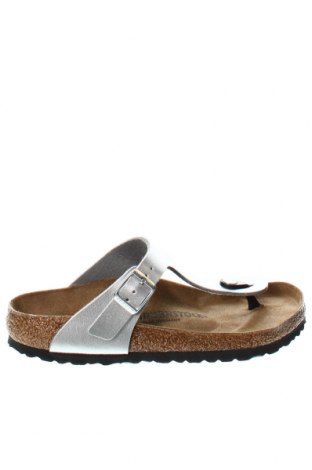 Papuci Birkenstock, Mărime 38, Culoare Argintiu, Preț 288,16 Lei