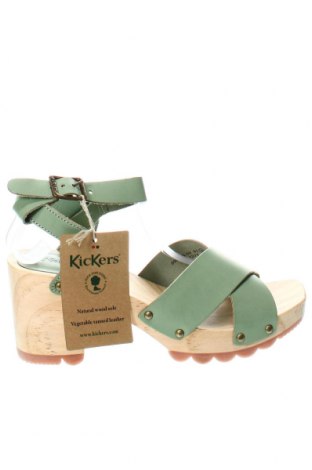 Sandale Kickers, Mărime 40, Culoare Verde, Preț 150,99 Lei