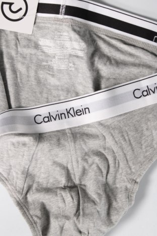 Слип Calvin Klein, Размер XL, Цвят Сив, Цена 34,00 лв.