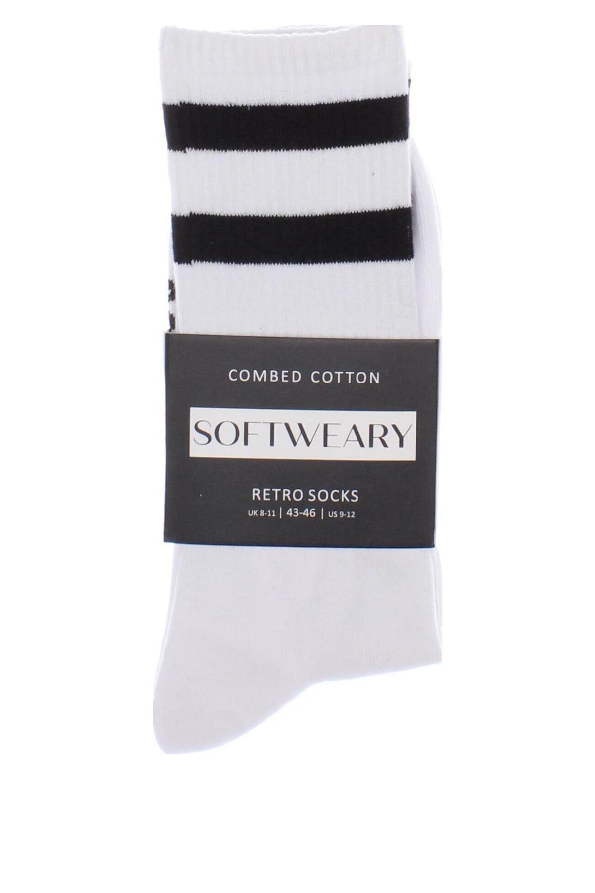 Чорапи, Размер L, Цвят Бял, Цена 19,00 лв.