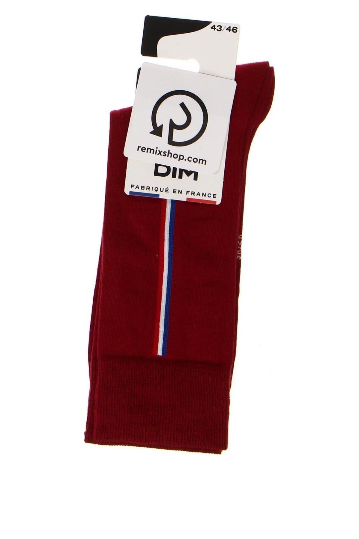 Ponožky Dim, Velikost L, Barva Červená, Cena  275,00 Kč
