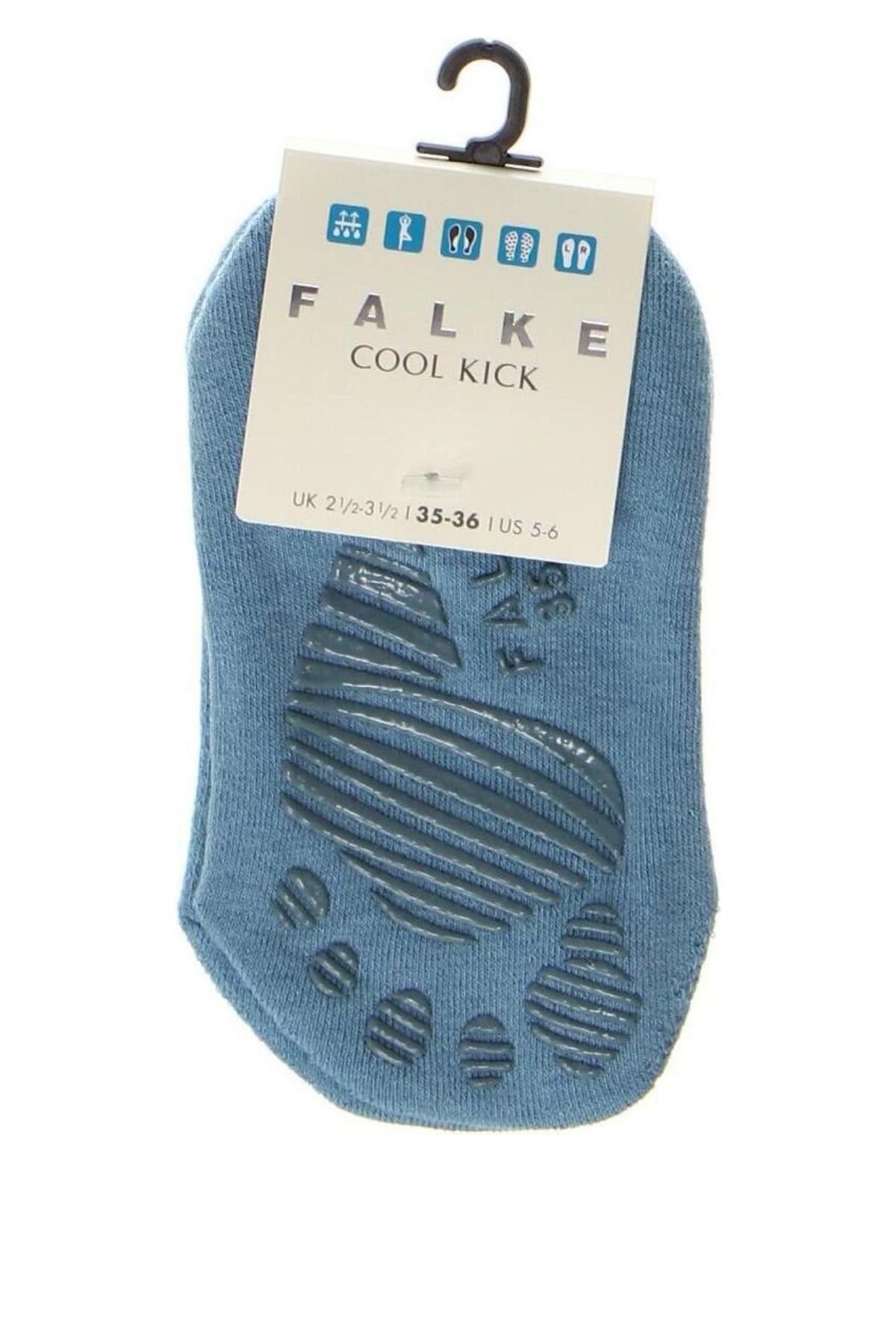 Чорапи Falke, Размер S, Цвят Син, Цена 37,05 лв.