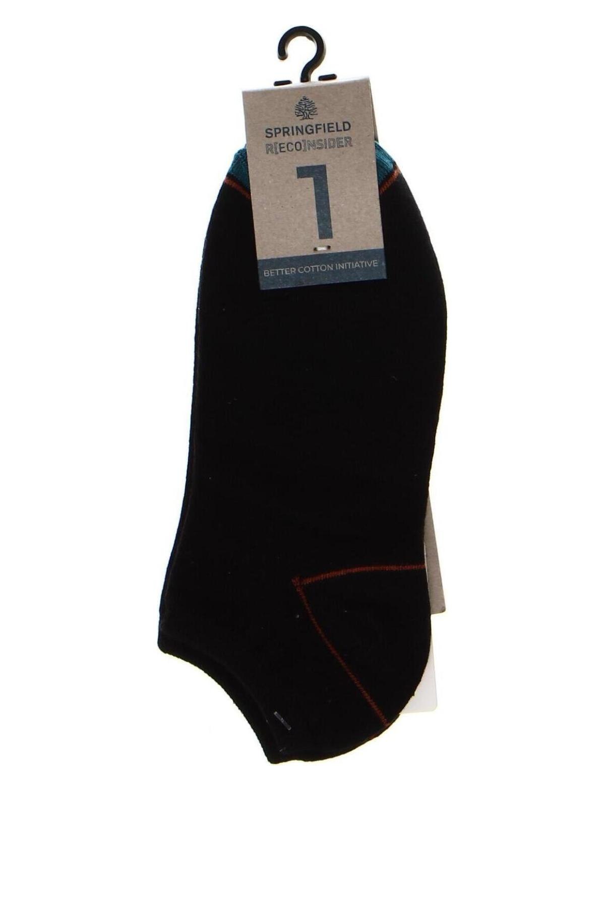Socken Springfield, Größe L, Farbe Schwarz, Preis 8,13 €