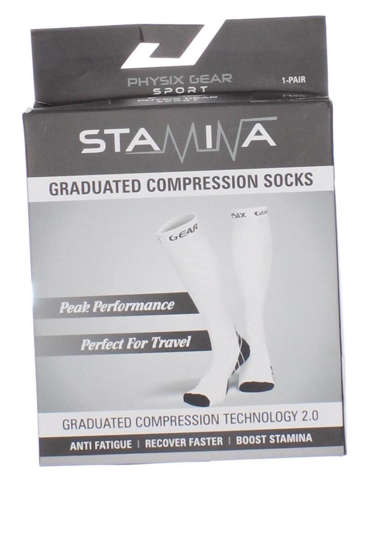 Чорапи Stamina, Размер S, Цвят Бял, Цена 24,00 лв.