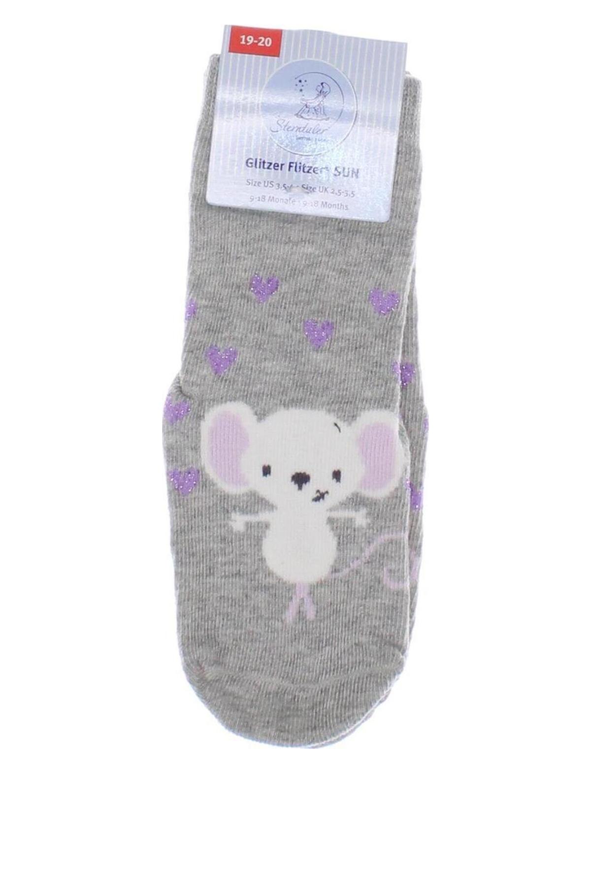 Socken Sterntaler, Größe 18-24m/ 86-98 cm, Farbe Grau, Preis 10,02 €