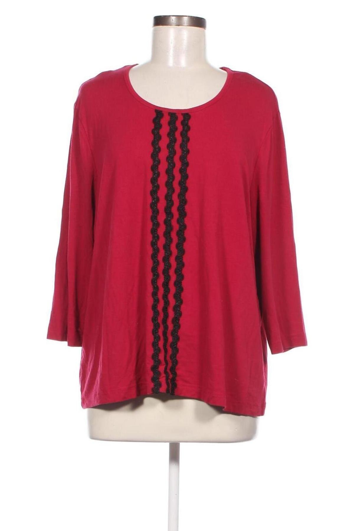 Γυναικεία μπλούζα, Μέγεθος 3XL, Χρώμα Ρόζ , Τιμή 11,75 €