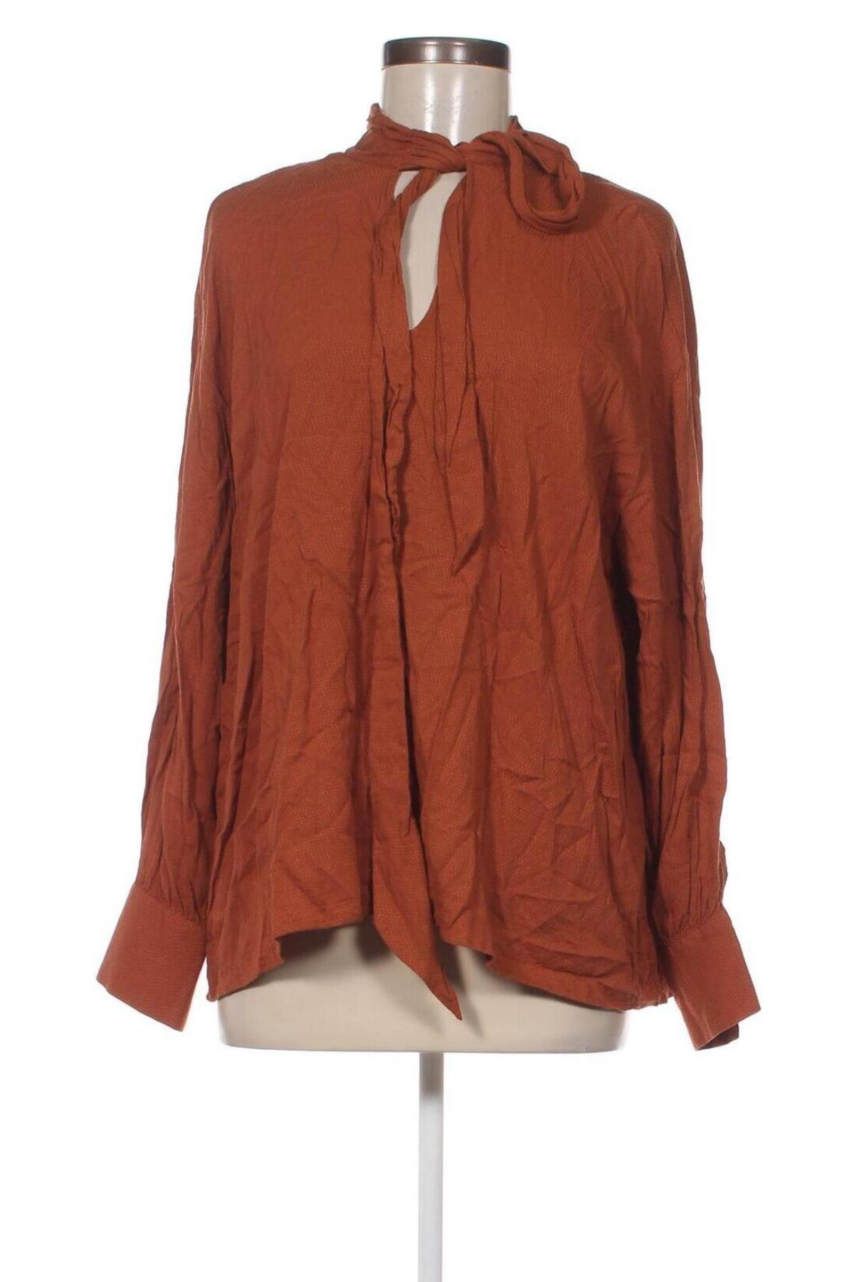 Γυναικεία μπλούζα, Μέγεθος XL, Χρώμα Καφέ, Τιμή 4,62 €