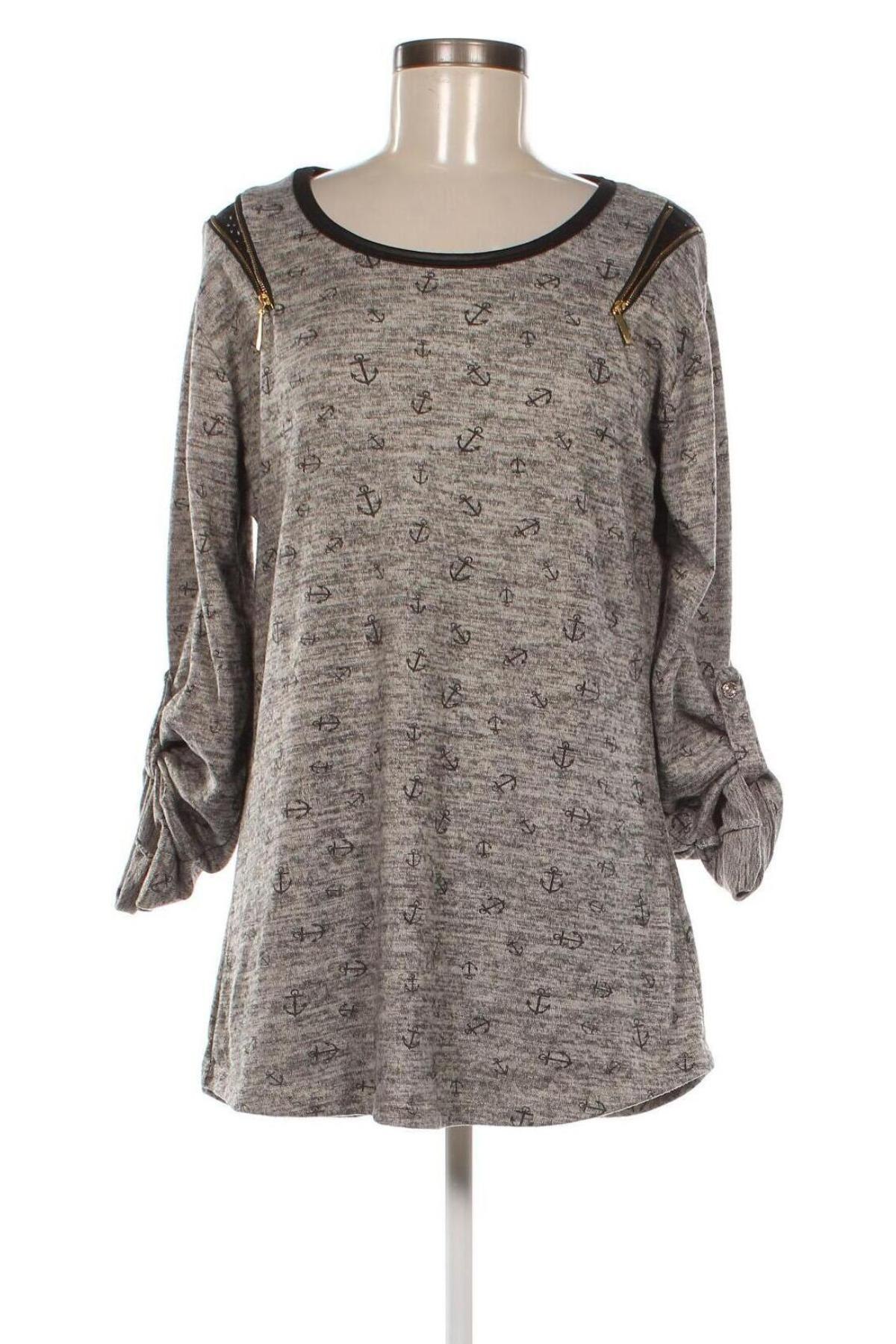 Damen Shirt, Größe M, Farbe Grau, Preis 5,49 €