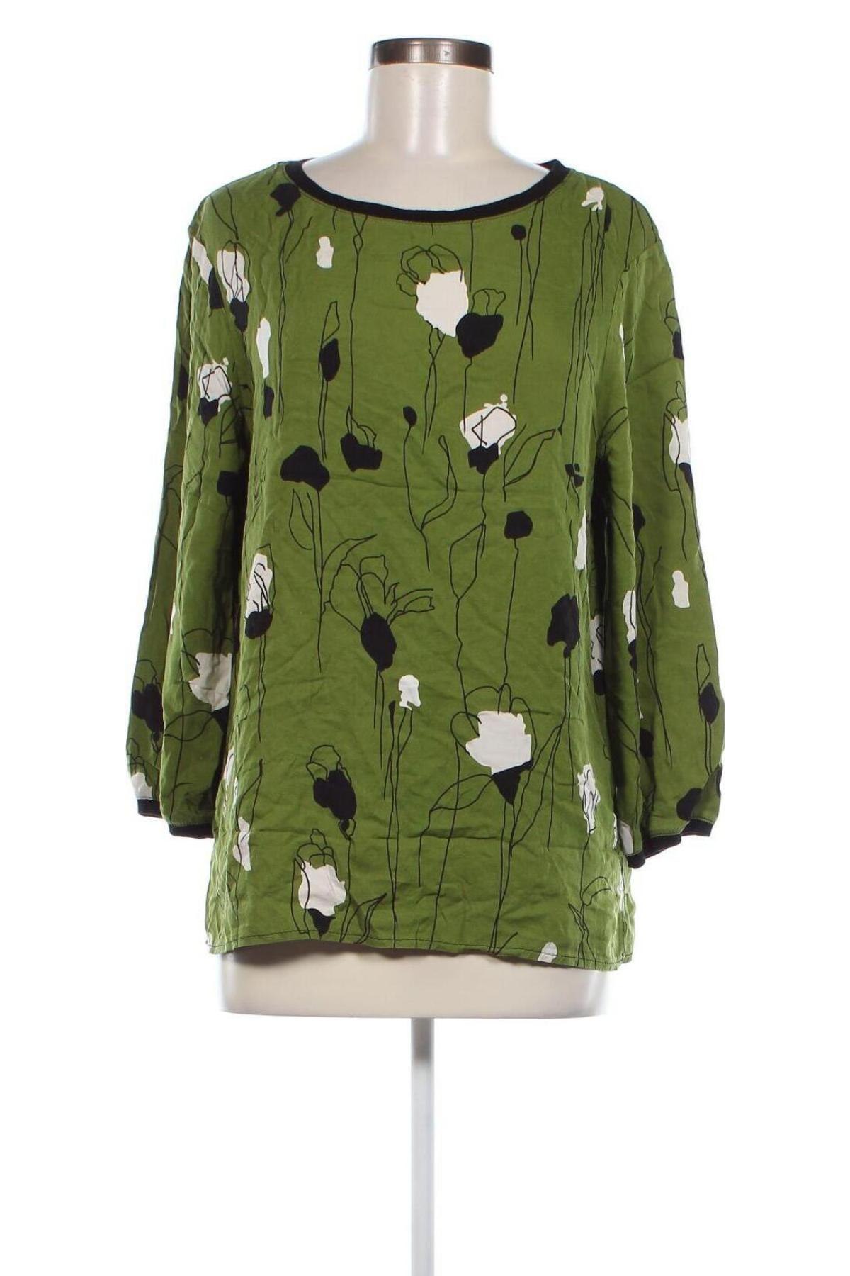Γυναικεία μπλούζα 17 & Co., Μέγεθος L, Χρώμα Πράσινο, Τιμή 5,88 €