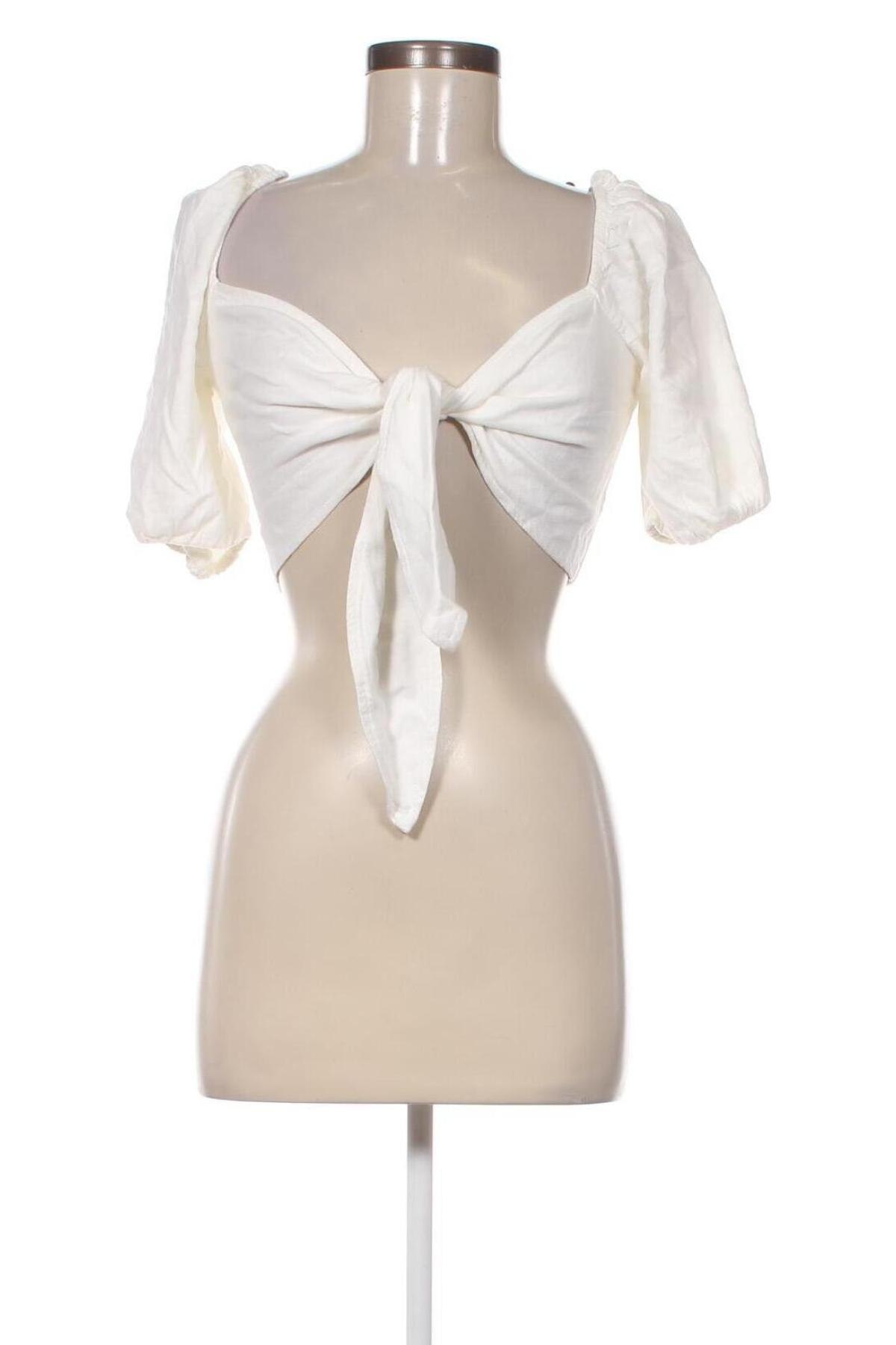 Дамска блуза Abercrombie & Fitch, Размер S, Цвят Бял, Цена 52,02 лв.