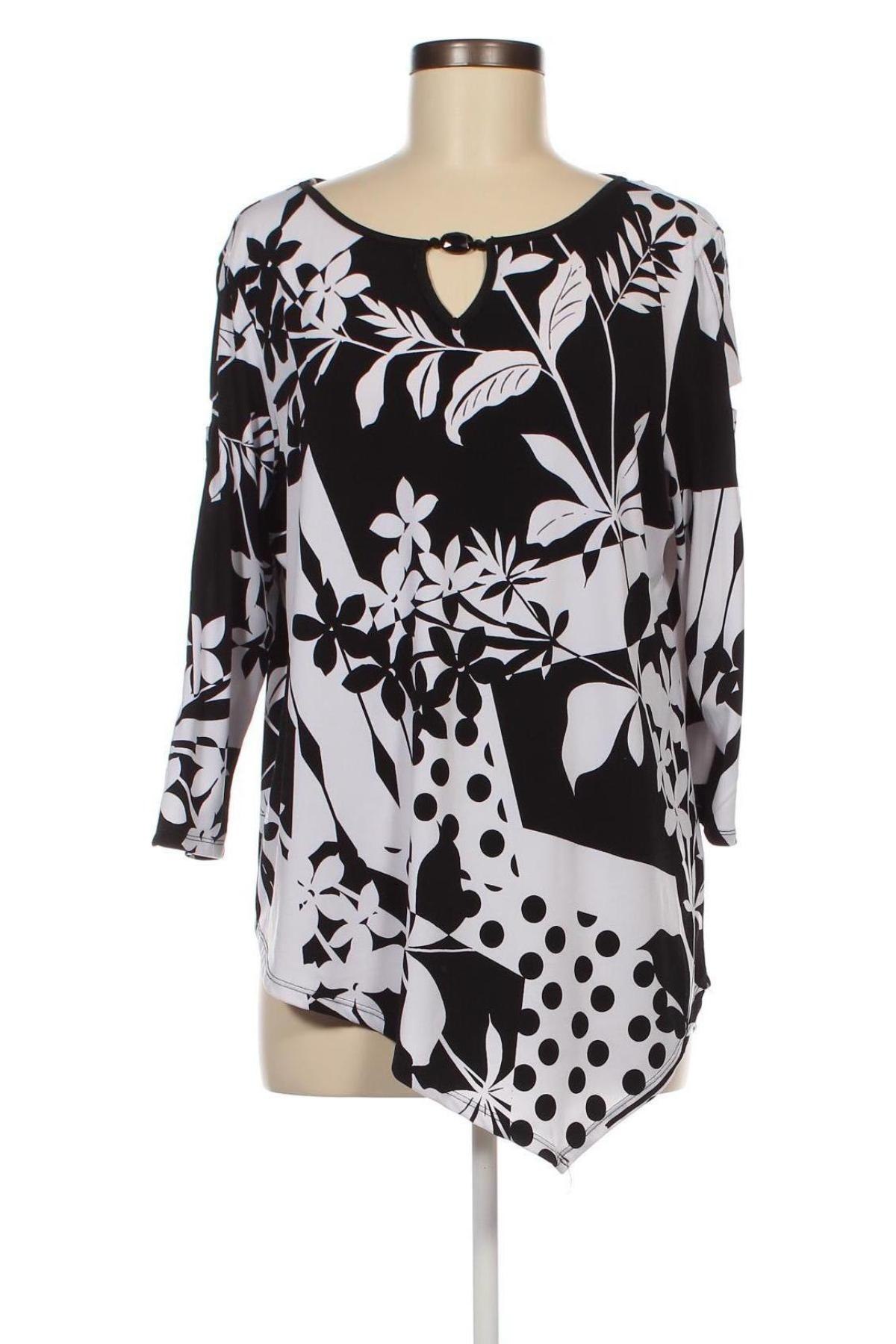 Дамска блуза Alfred Dunner, Размер M, Цвят Многоцветен, Цена 19,00 лв.
